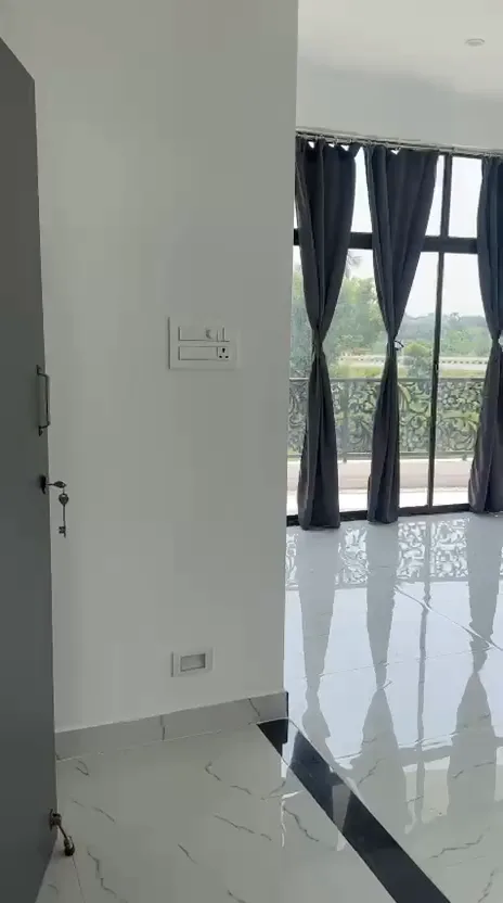 Mountain-view balcony room tour preview